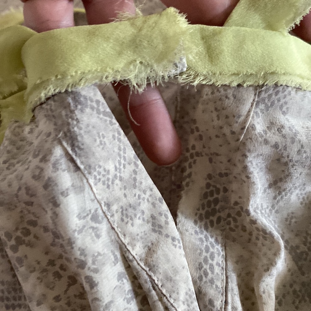 ❌SOLD❌Rebecca Taylor 100% Silk Sleeveless Flowy Dress🤍⭐️🤍 - Picture 11 of 15